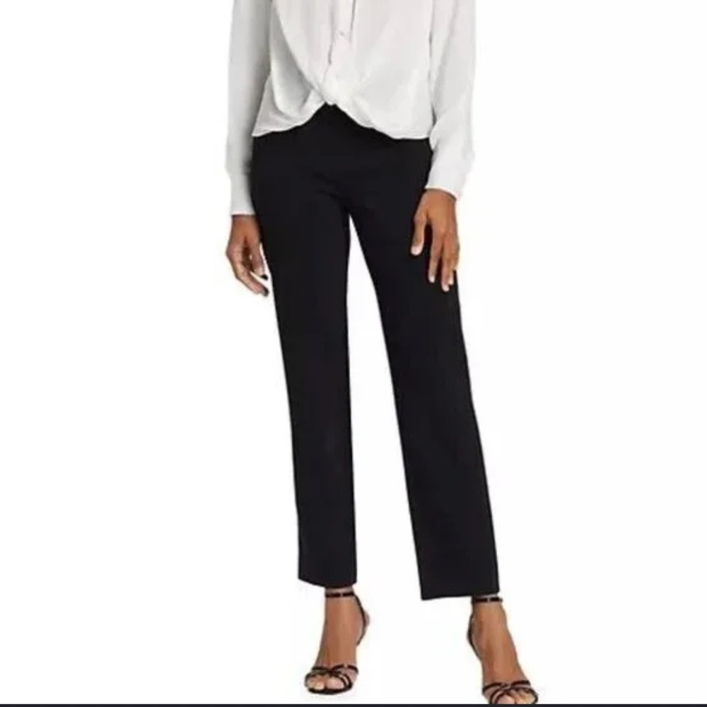 Prabal Gurung Black Straight-Leg Trousers
